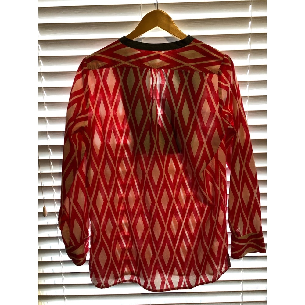 J Crew Geometric Tunic - Picture 3 of 4